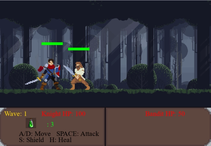 Knightfall — a student project
