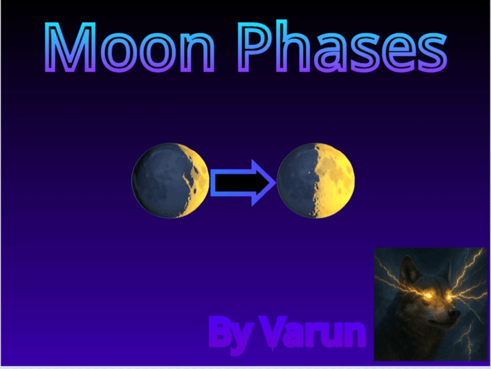 Moon Phases — a student project