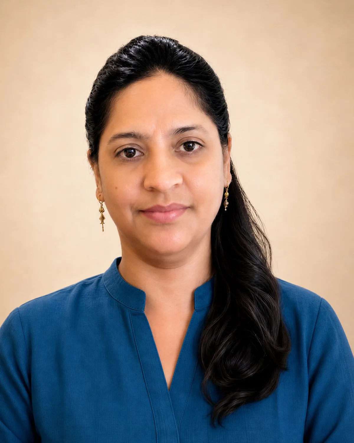 Portrait of Premlata Yadav, a Sanketana teacher
